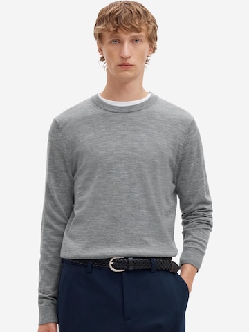 SELECTED Sweater 'Tray' in Silver