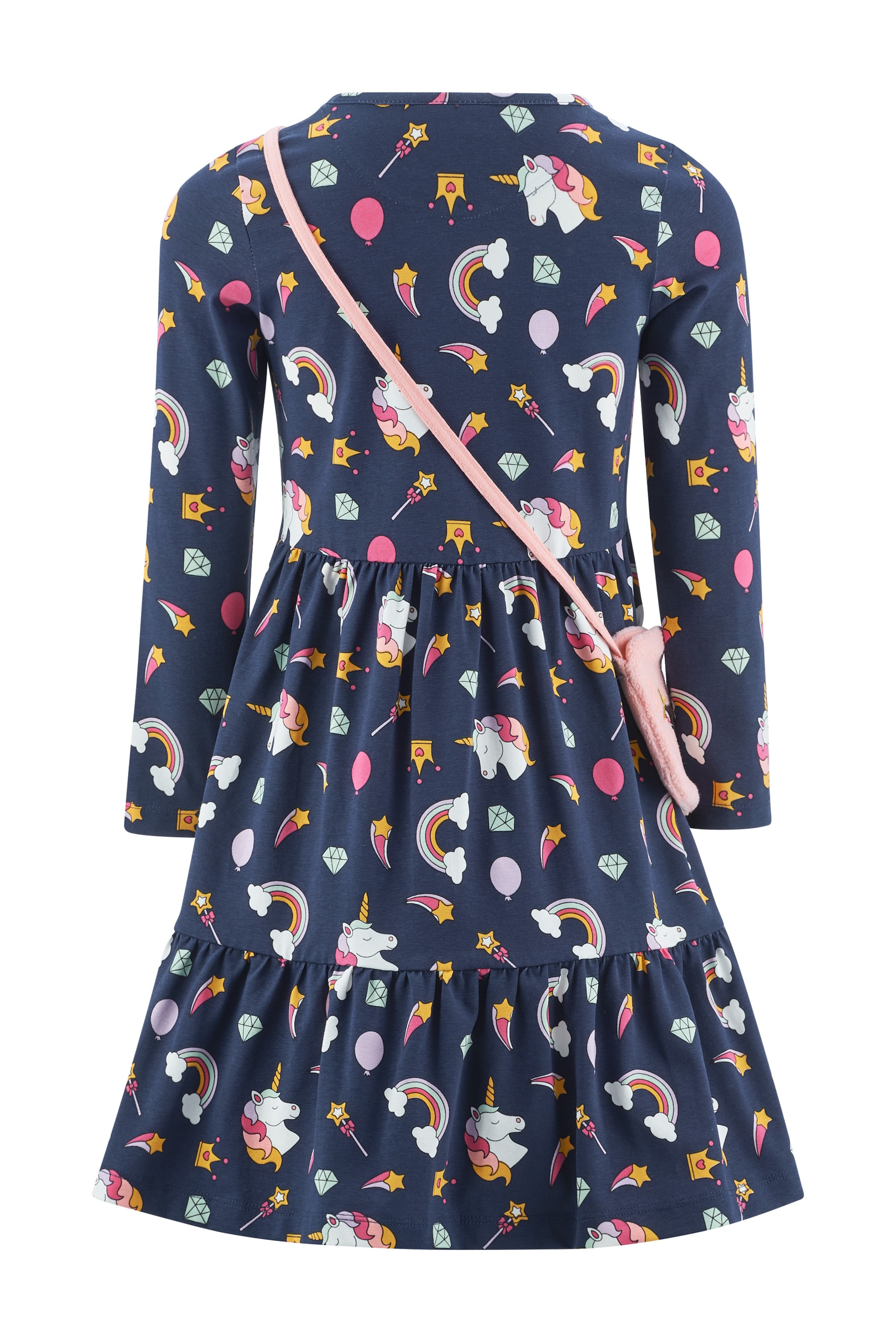 Rochie de la happy girls pe albastru