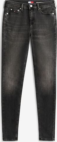 Tommy Jeans Skinny Farkut 'NORA' värissä musta: etupuoli