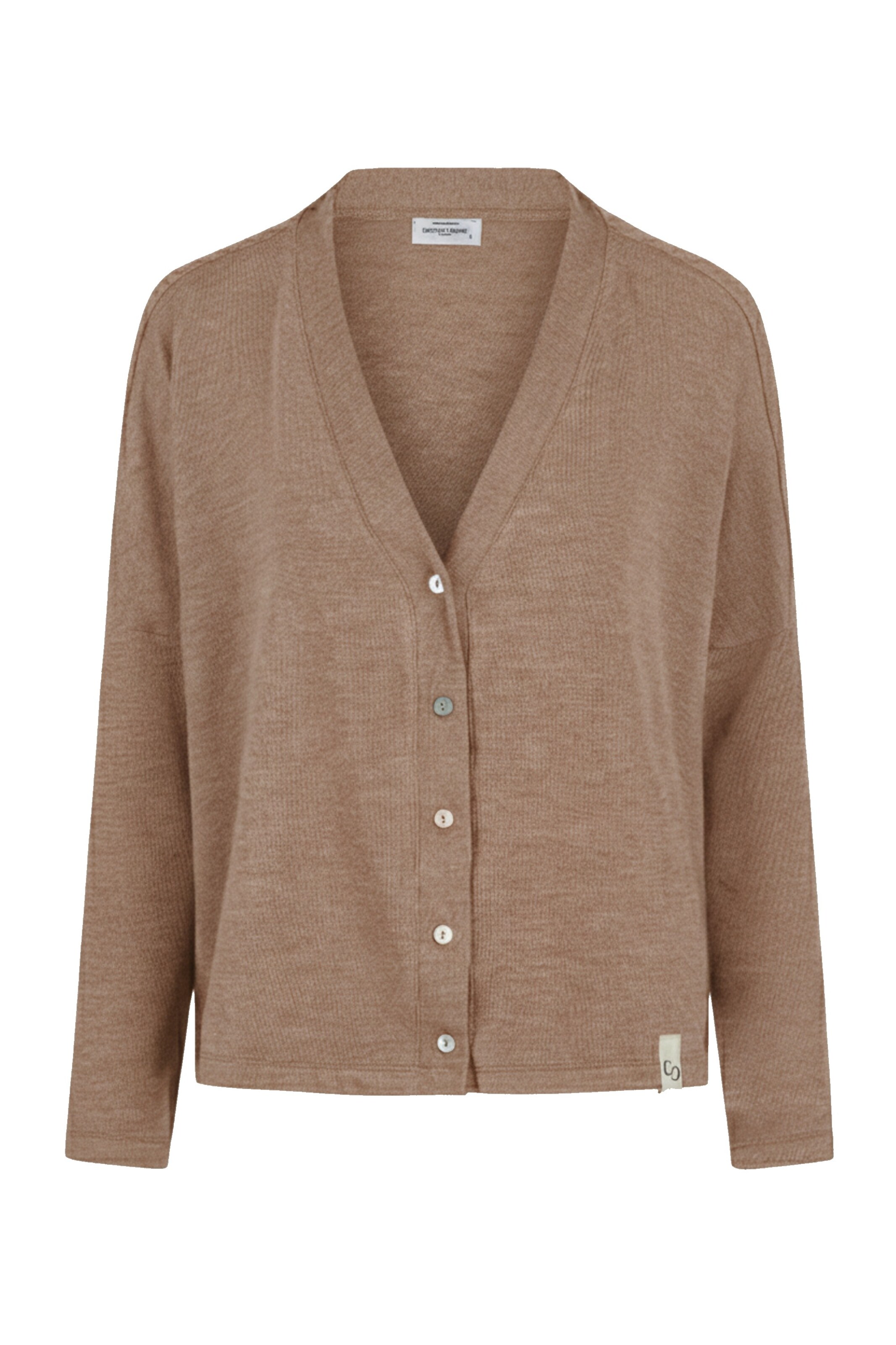 Cotton Candy Cardigan in beige, Produktansicht