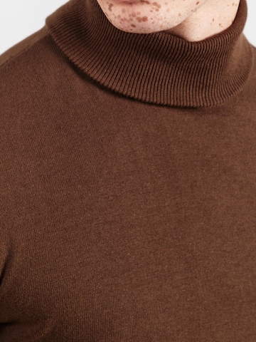 BLEND Sweater 'BHBRYAN' in Brown
