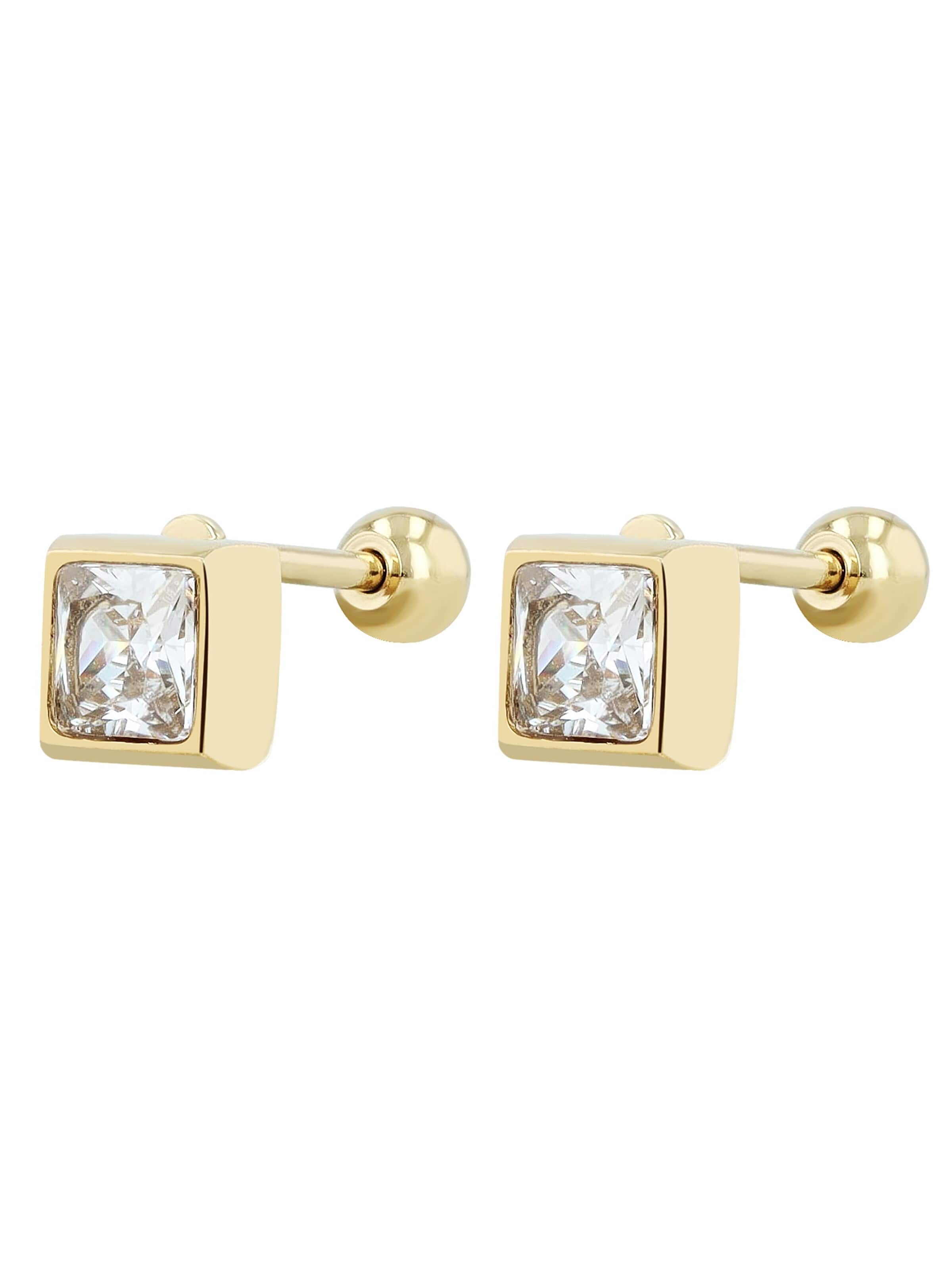 Akzent Earrings 'Nura, langlebig' in Gold