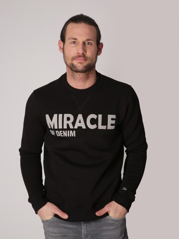 Miracle of Denim Sweatshirt in Black: front
