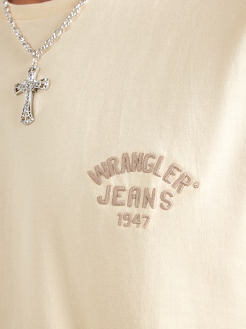 WRANGLER Футболка в Желтый