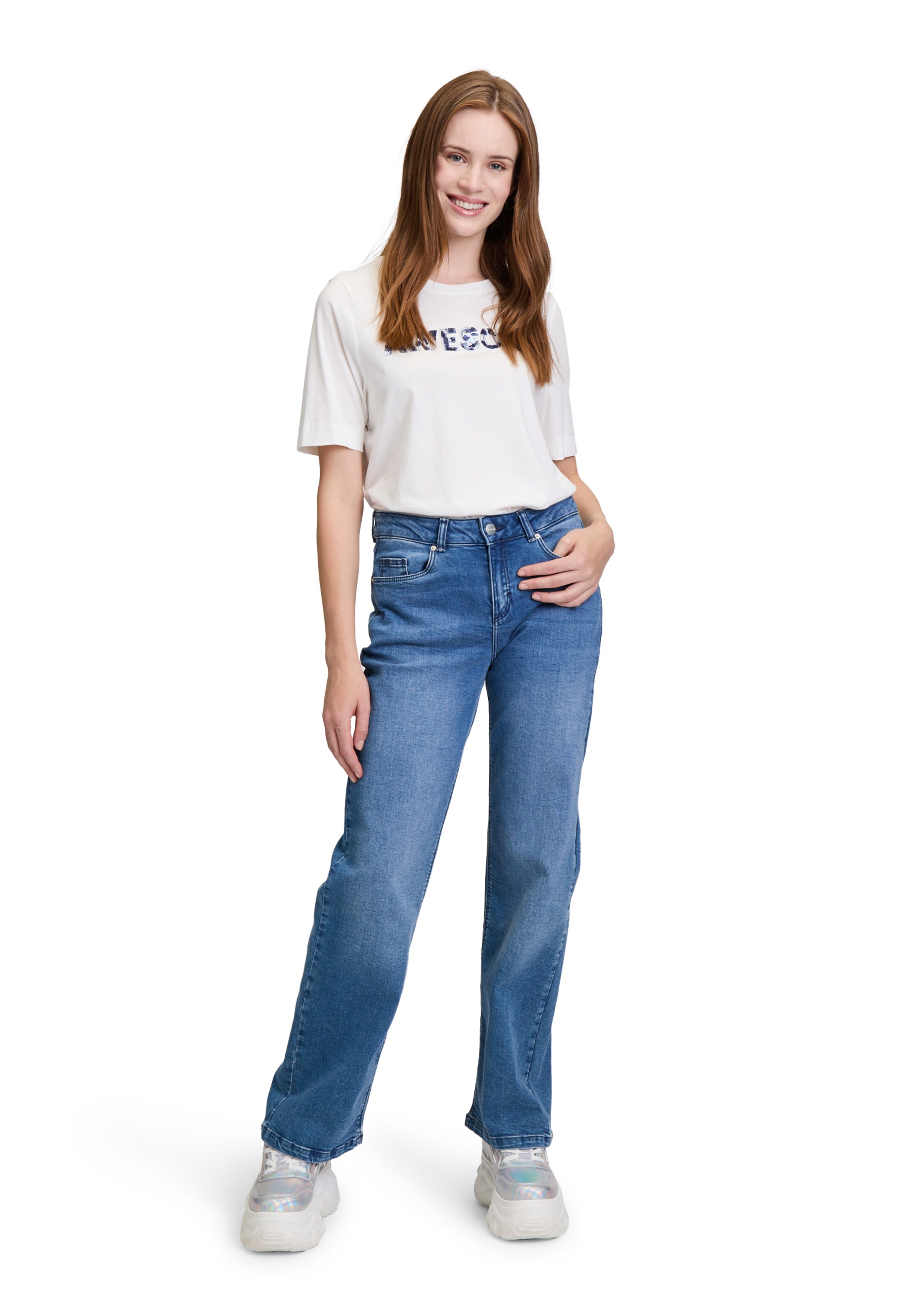 Maglietta di Cartoon in beige