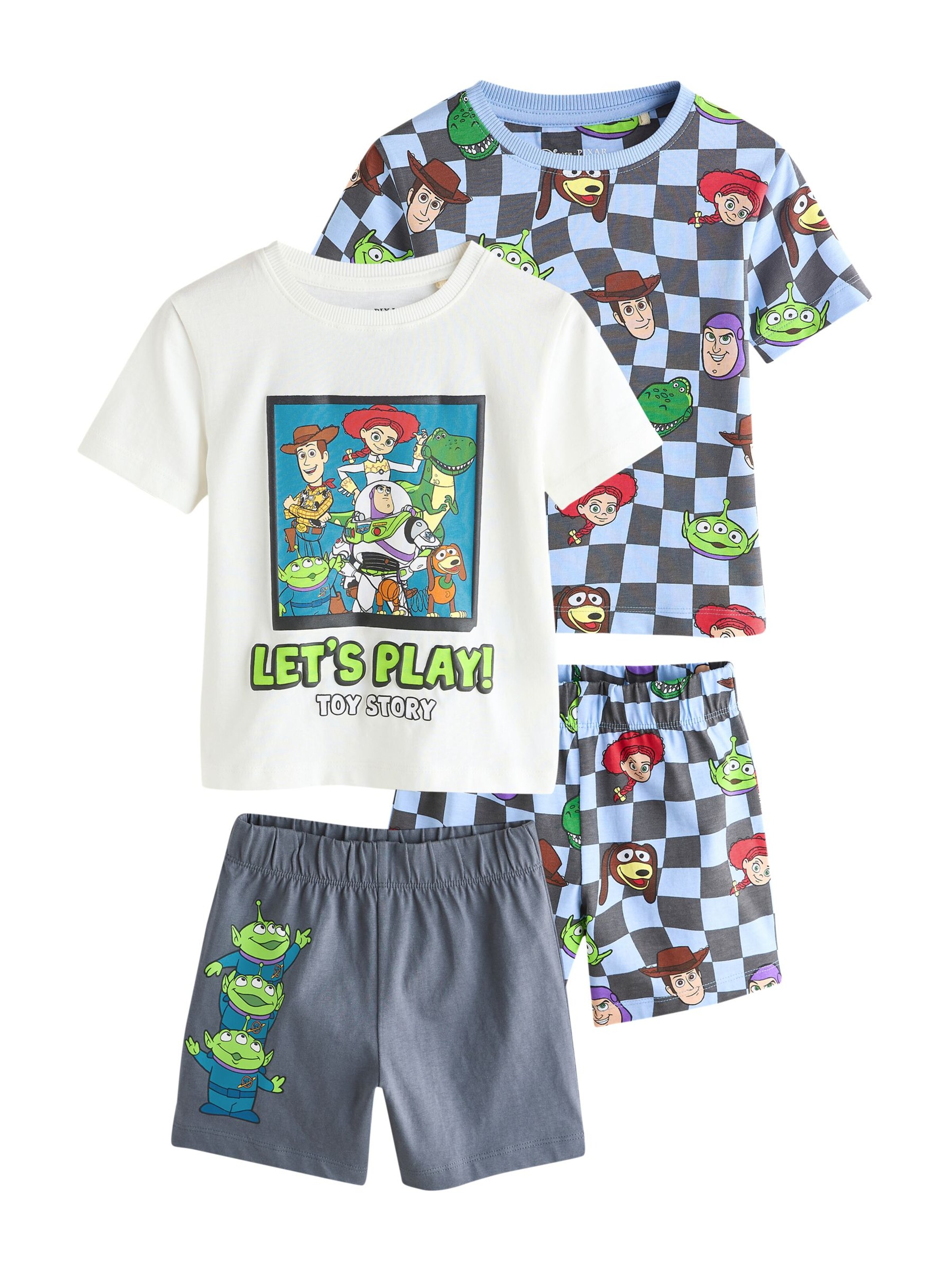 Next Schlafanzug in Blau: Vorderseite