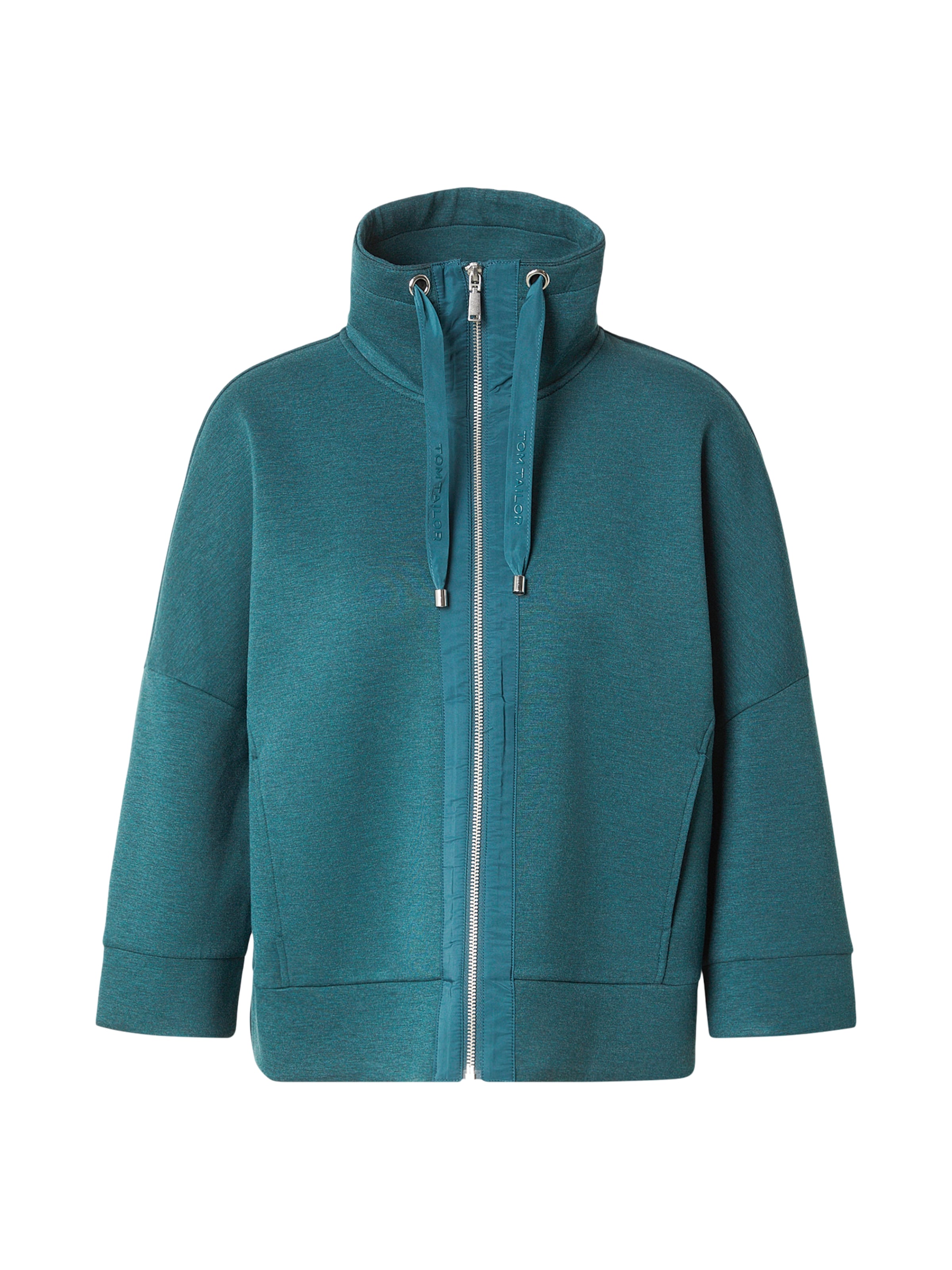 Hanorac de la TOM TAILOR pe verde: față