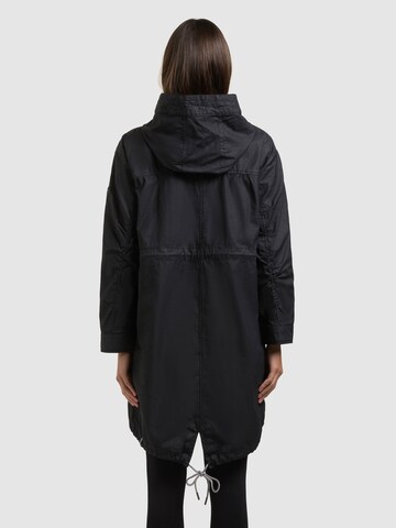 Manteau mi-saison 'Nele' khujo en noir