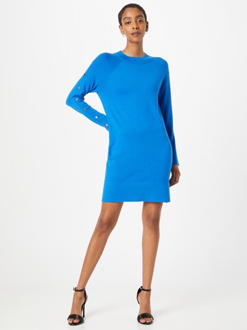 Wallis Gebreide jurk in Blauw