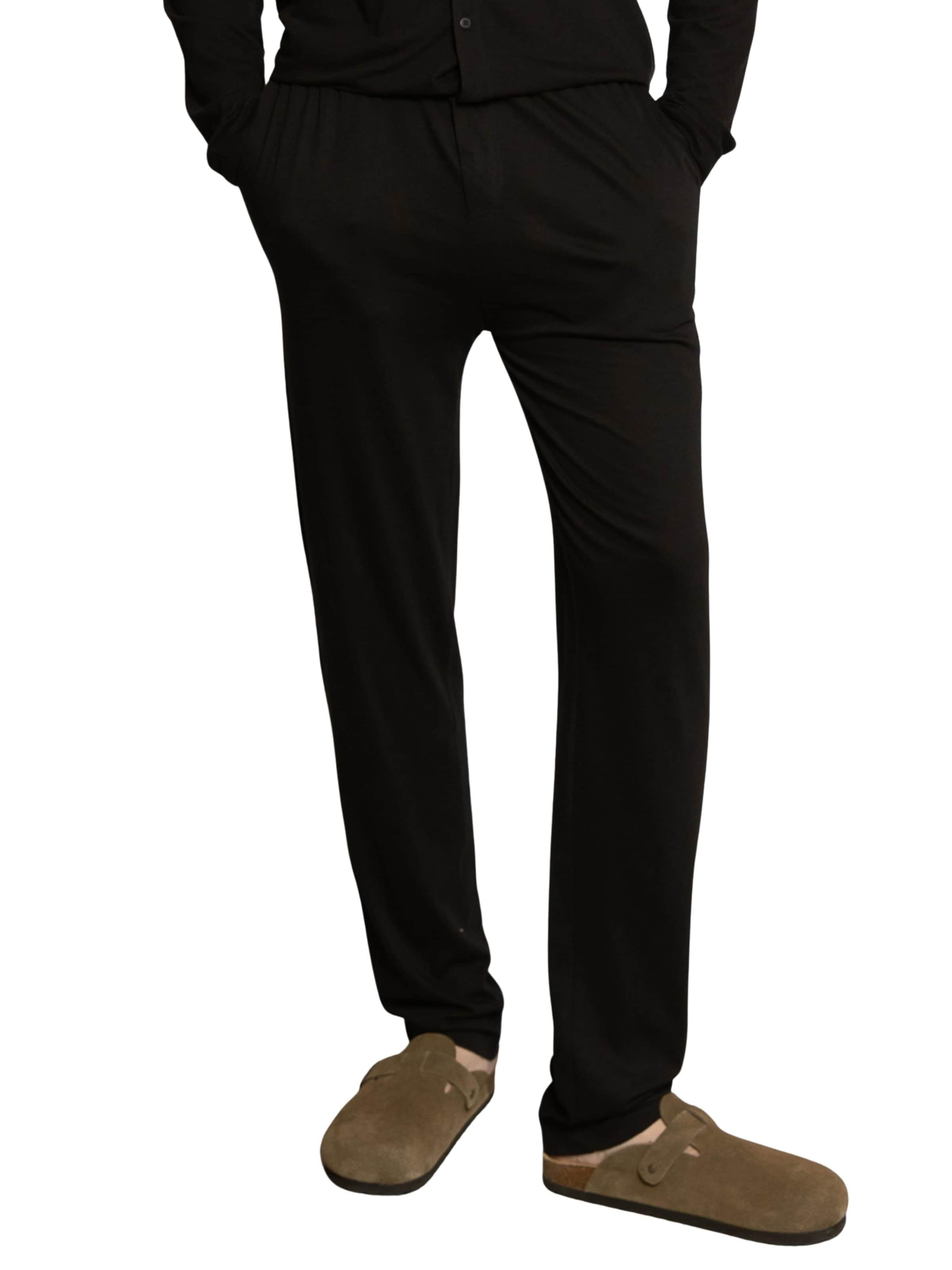 Regular Pantalon 'Pantalon 24_24' LDB en noir : devant