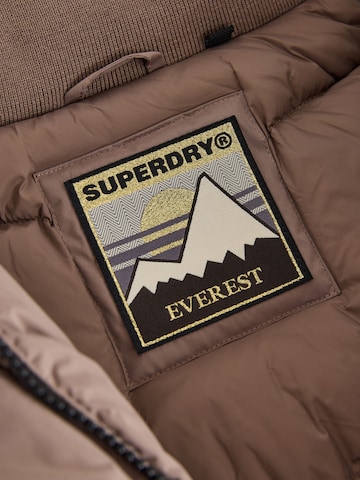 Superdry & Co Winterjas 'Everest' in Bruin
