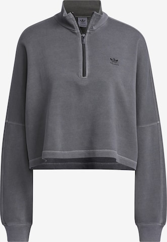 Sweat-shirt ' Essentials+' ADIDAS ORIGINALS en gris : devant