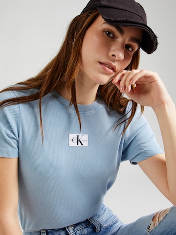 T-shirt Calvin Klein Jeans en bleu