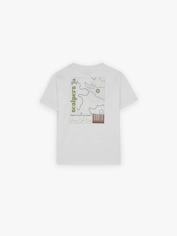 Maglietta di Scalpers in bianco