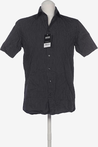 MONTEGO Button Up Shirt in XS in Black: front