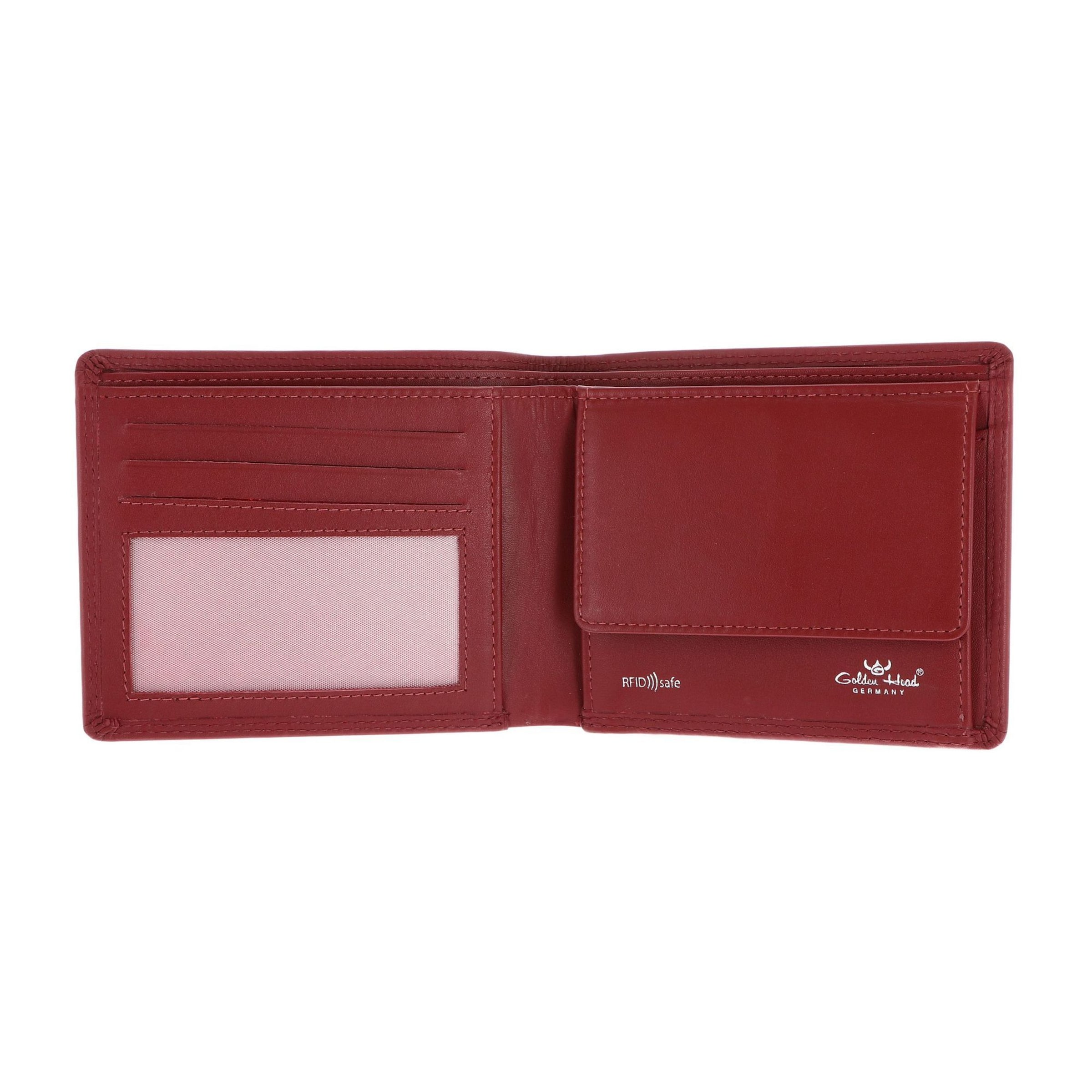 GOLDEN HEAD Portemonnee 'Polo' in Rood