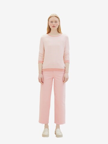 TOM TAILOR DENIM Sweatshirt in Pink