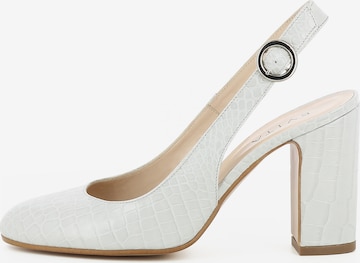 EVITA Slingback Pumps in White