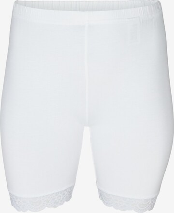 Skinny Leggings Zizzi en blanc : devant