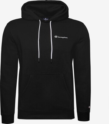 Champion Authentic Athletic Apparel Sweatshirt in Black: front