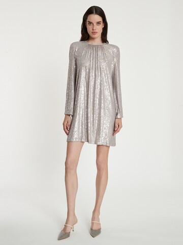 Ana Alcazar Kleid ' Tadyra ' in Silber
