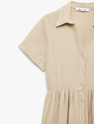 Koton Shirt dress in Beige