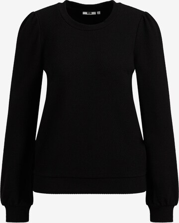 WE Fashion Sweatshirt in Zwart: voorkant