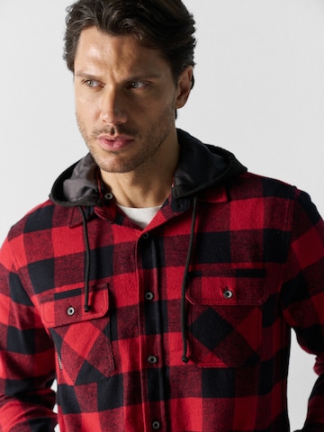 KOROSHI Between-season jacket in Red