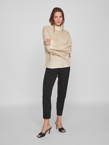 VILA Sweater 'Dubline' in Beige