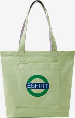 ESPRIT Shopper in Groen: voorkant