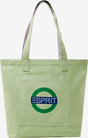 ESPRIT Shopper in Groen: voorkant