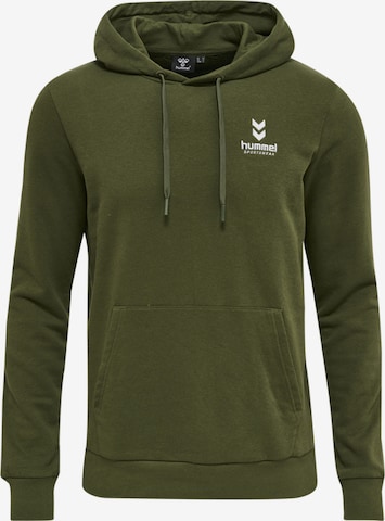 Sweat-shirt Hummel en vert : devant