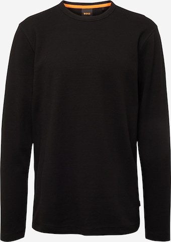 BOSS Orange - Pullover 'Tempesto' em preto: frente