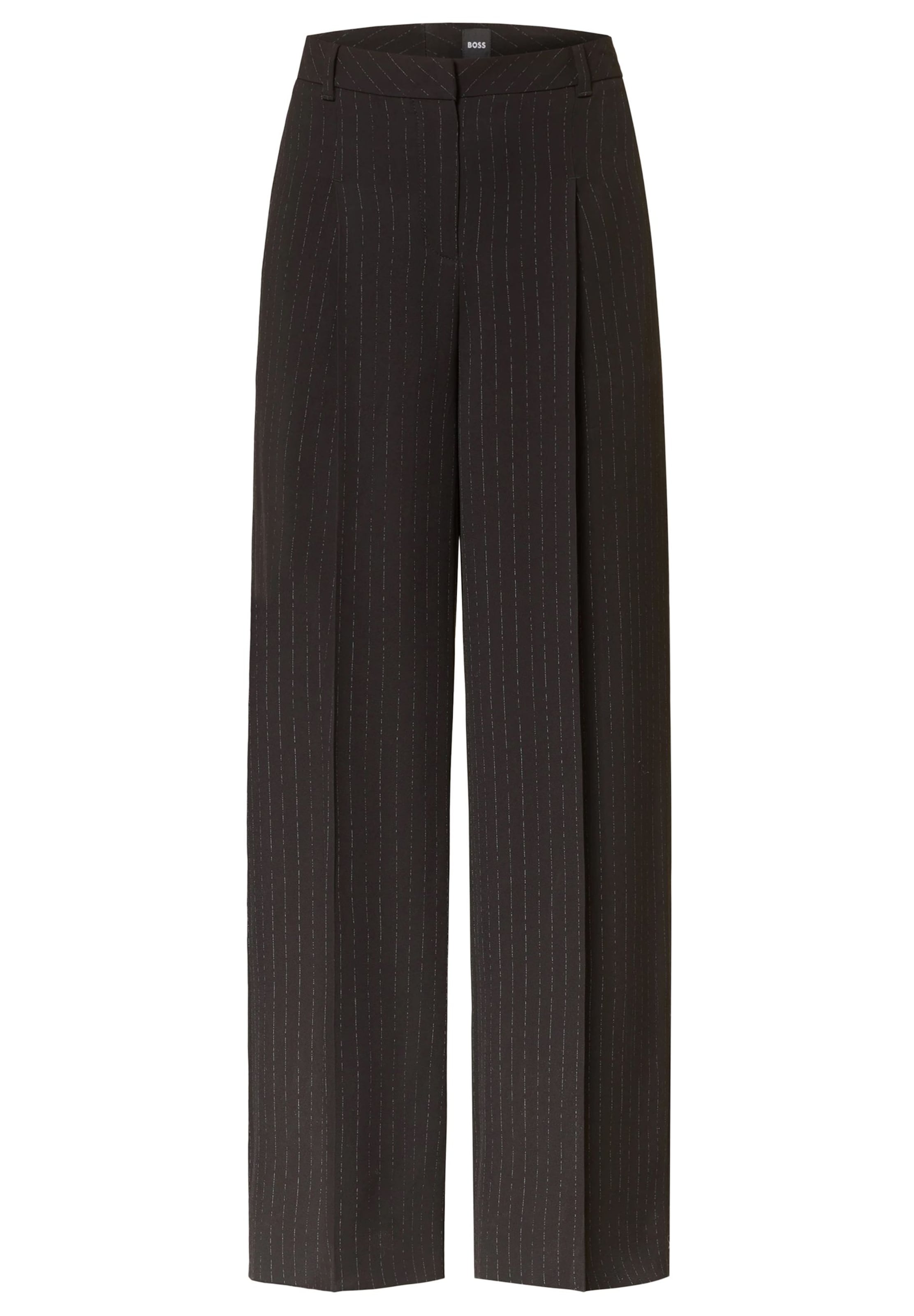 BOSS Regular Hose 'Tiana' in Schwarz: Vorderseite