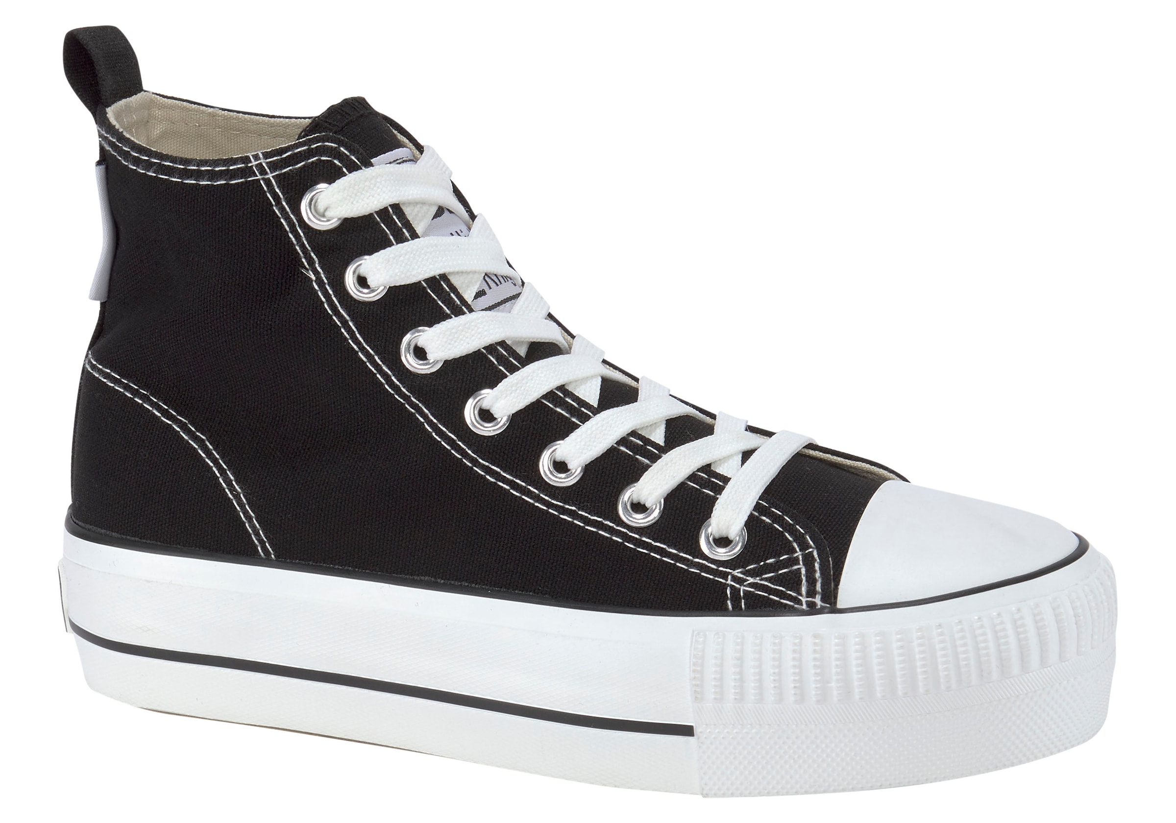 BRITISH KNIGHTS - Sapatilhas altas 'Kaya' em preto