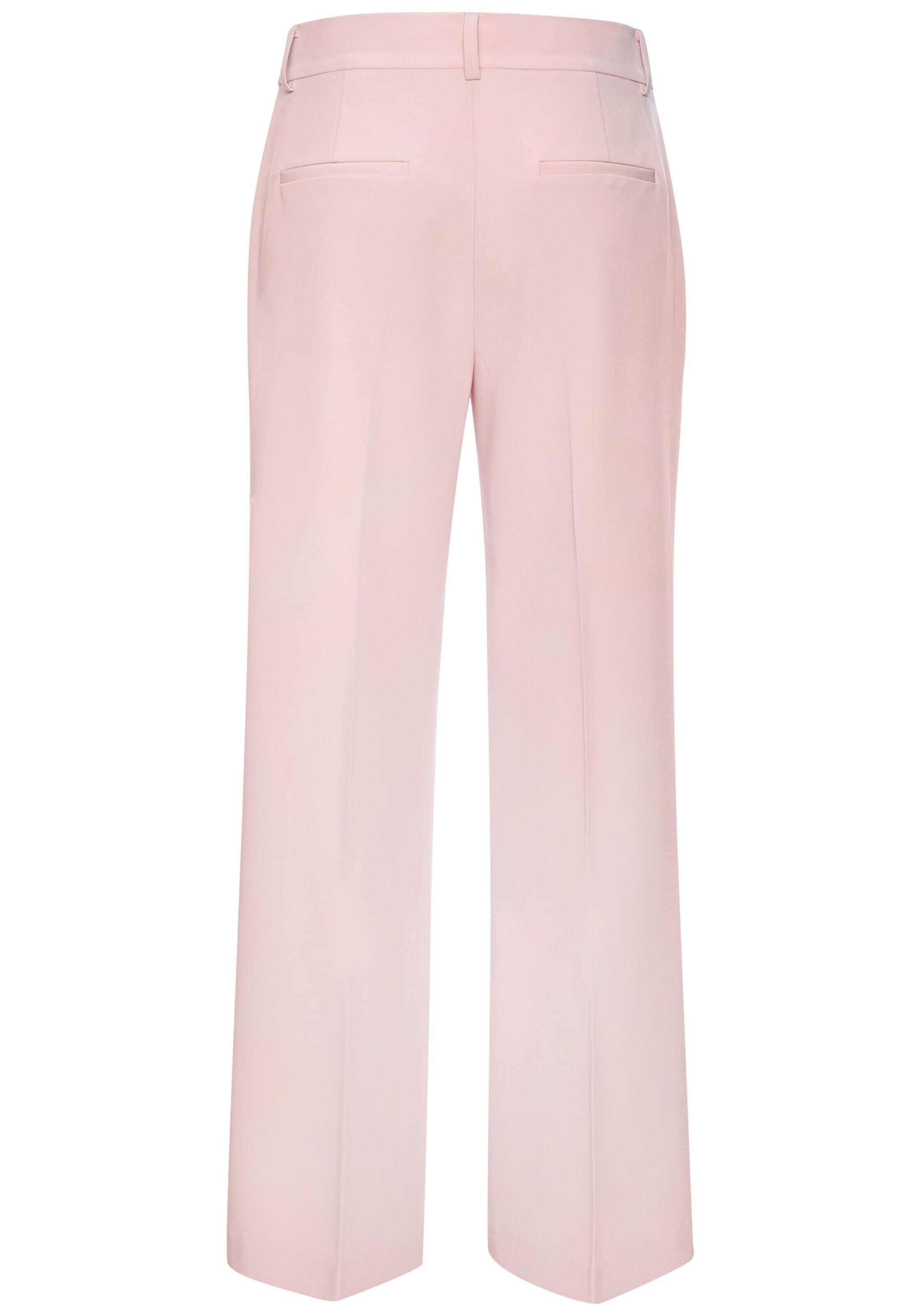 LASCANA Wide Leg Bukser med fals i pink
