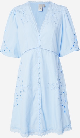 Y.A.S Košilové šaty 'DANA' – modrá: přední strana