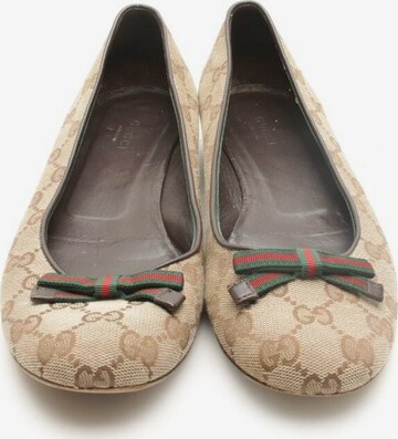 Gucci Flats & Loafers in 38,5 in Brown