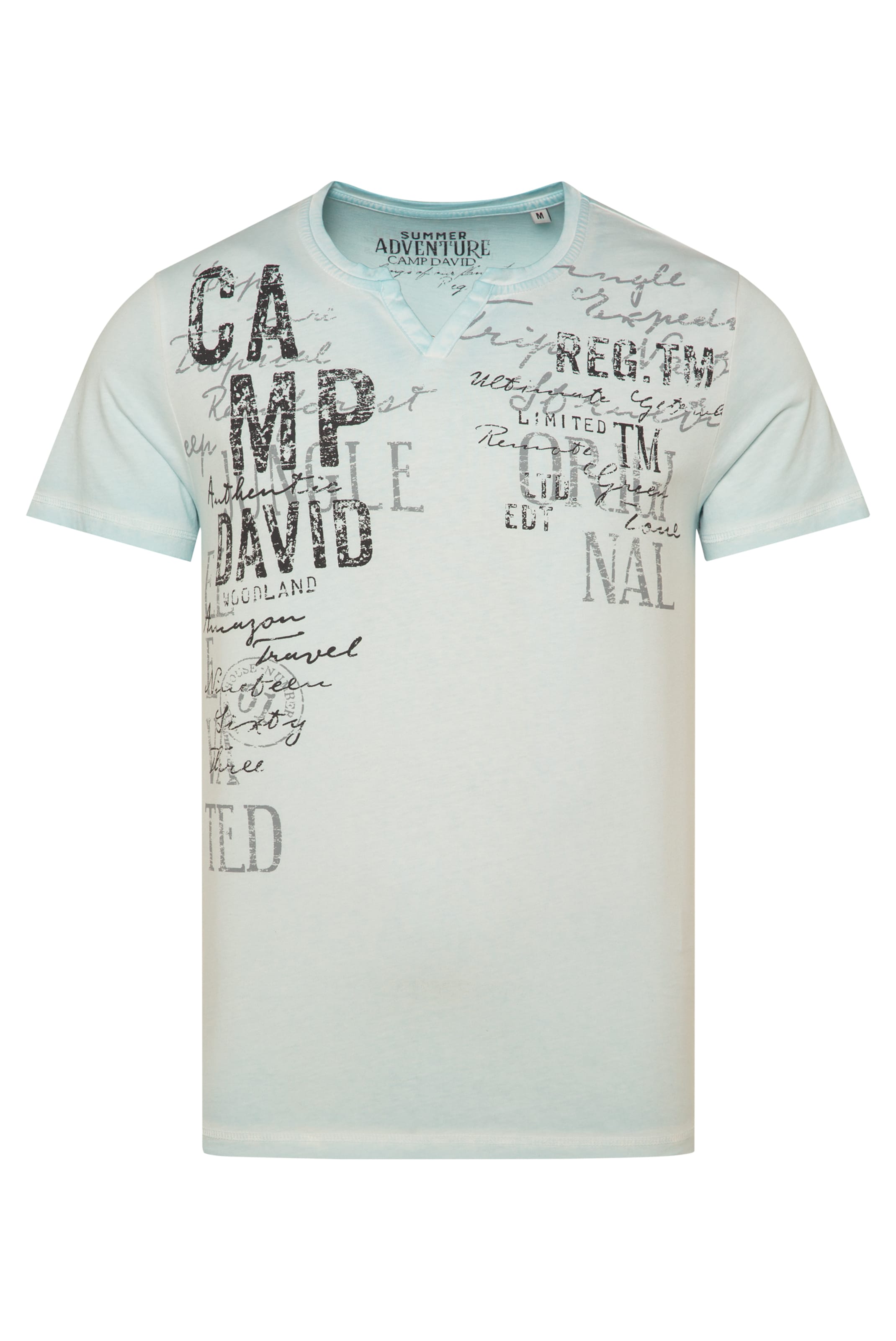 CAMP DAVID Bluser & t-shirts i blå: forside