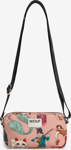 Wouf Crossbody Bag 'Daily' in Pink: front
