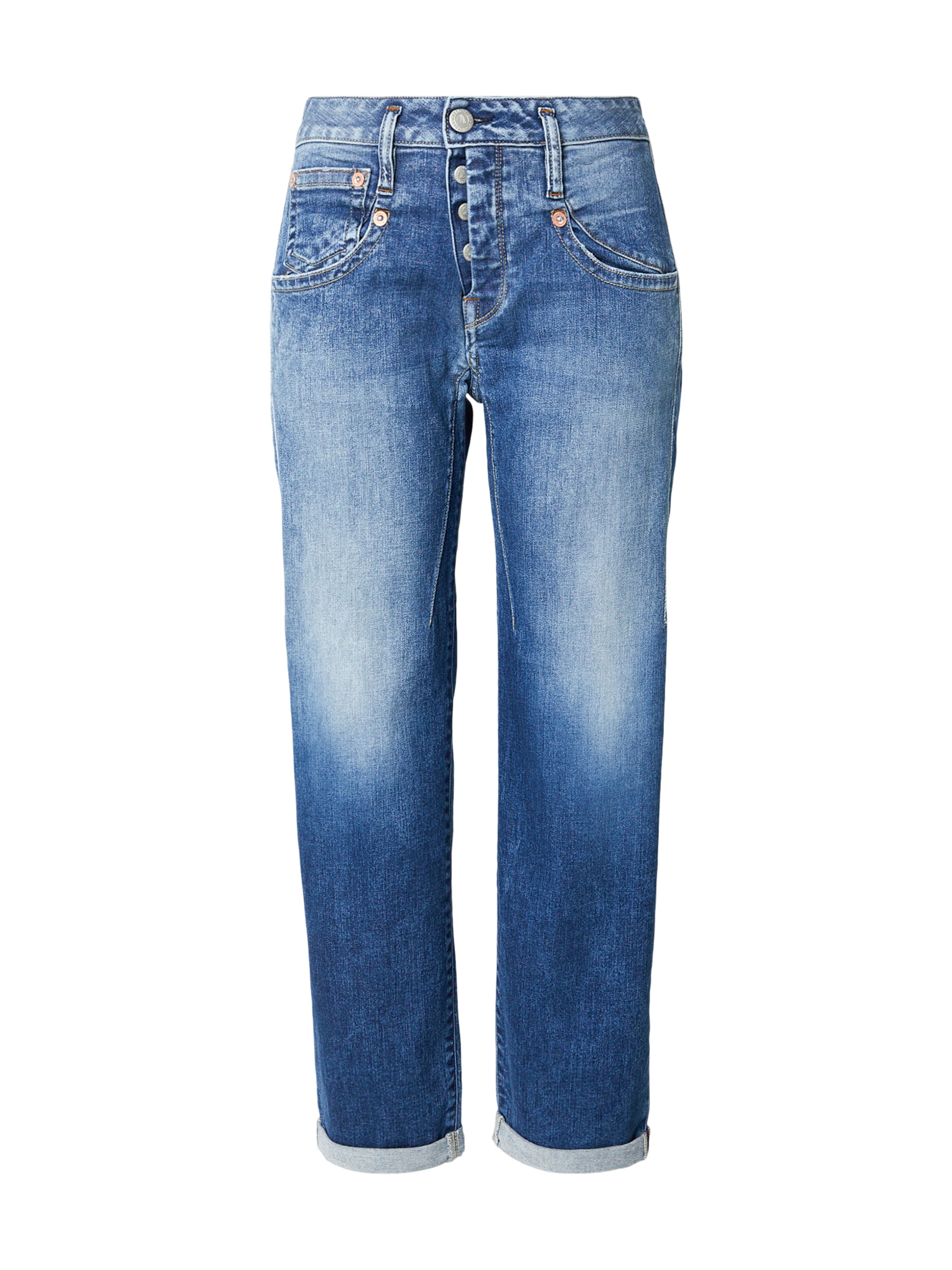 Herrlicher Regular Jeans 'Shyra' in Blauw: voorkant