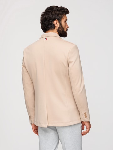 Ombre Regular fit Blazer in Beige