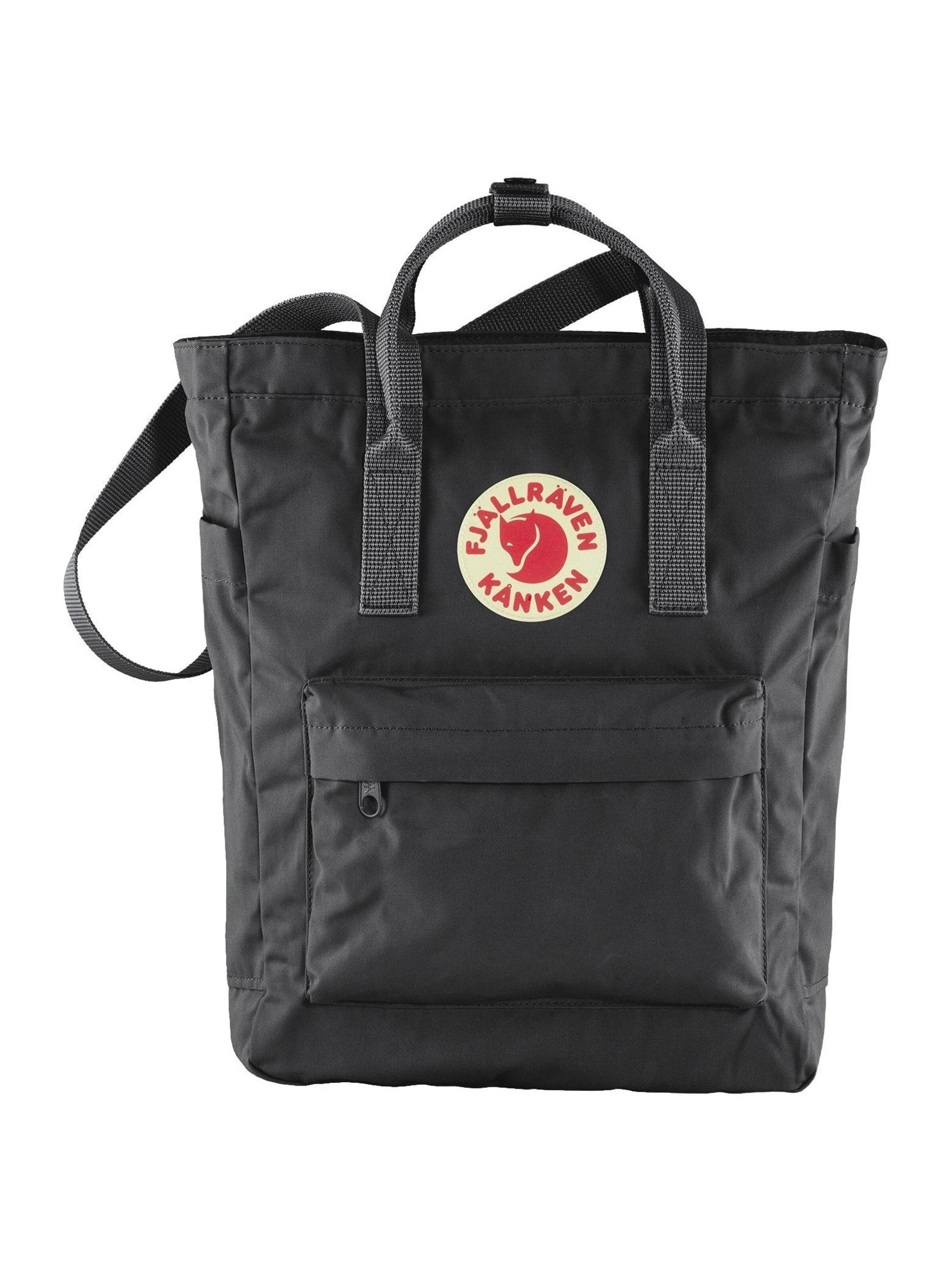 FJALLRAVEN Umhängetasche 'Kånken'‌‌‌‌‌‌‌‌‌‌ in Schwarz: Vorderseite