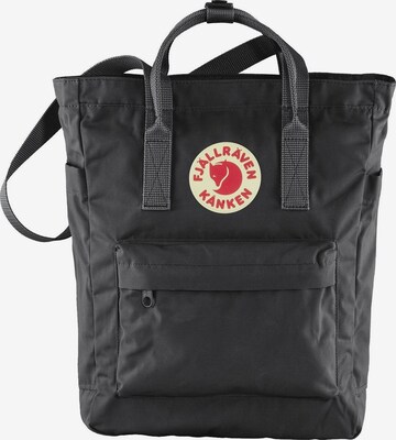 FJALLRAVEN Umhängetasche 'Kånken' in Schwarz: Vorderseite
