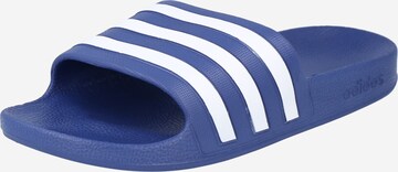ADIDAS SPORTSWEAR Beach & Pool Shoes 'Adilette Aqua' in Blue: front