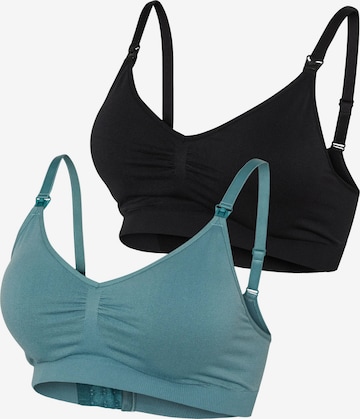 Invisible Soutien-gorge 'ILJA' MAMALICIOUS en bleu : devant