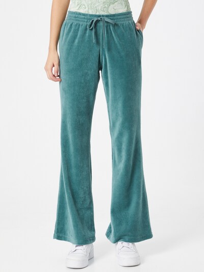 WEEKDAY Hose 'Roxanna' in jade, Modelansicht
