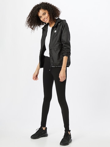 MOROTAI Athletic Jacket 'Naka' in Black