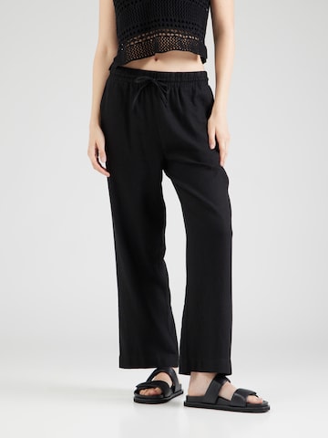 Freequent Loose fit Trousers 'LAVA' in Black: front