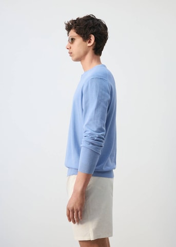 MANGO MAN Sweater 'Pedrosa' in Blue